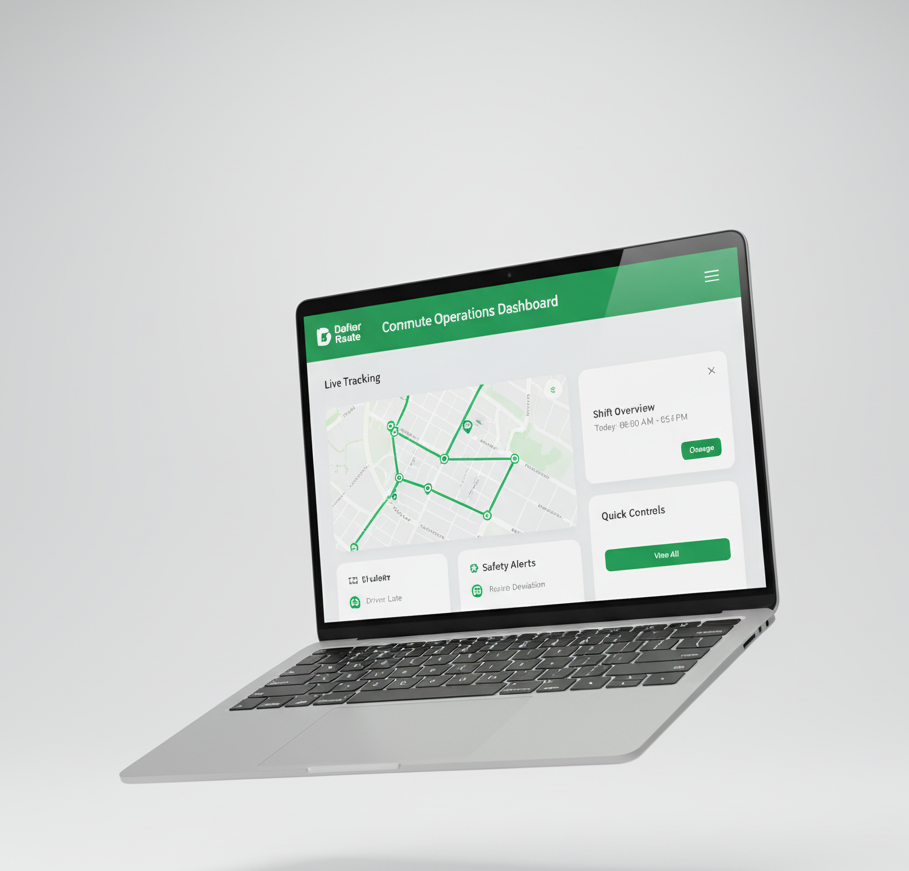 Daftar Route App Screen